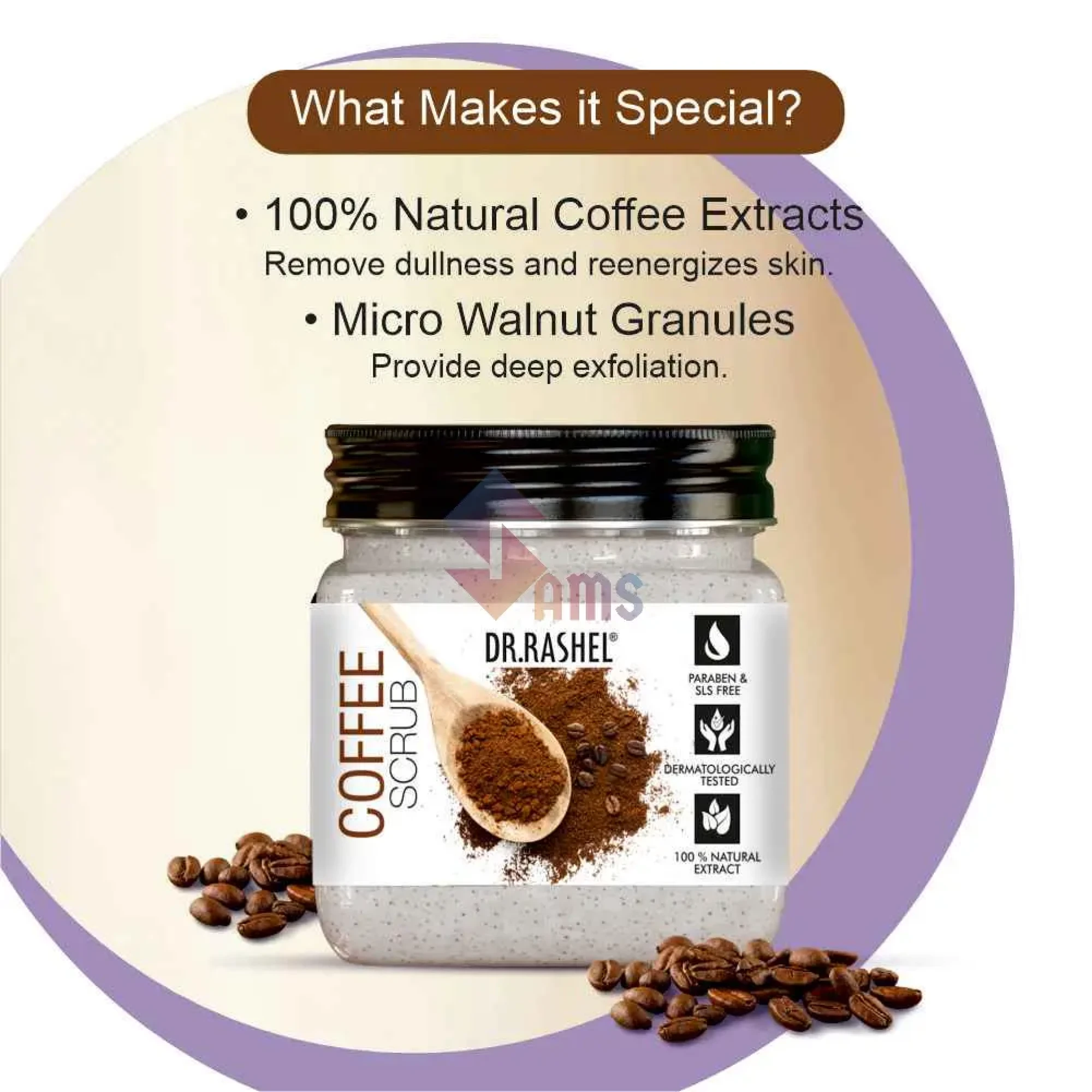 Dr Rashel Coffee Scrub 3 .webp